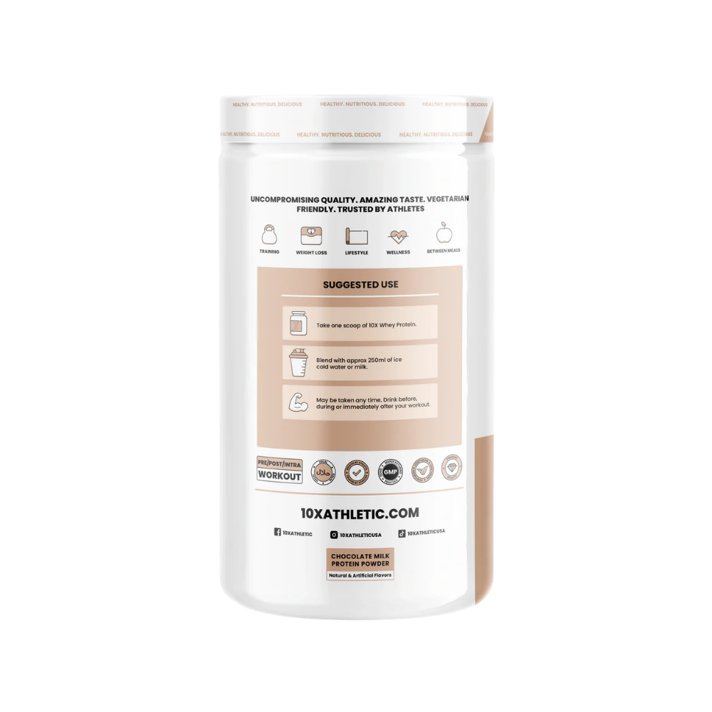 10X Whey Protein – Grass Fed - 23 Servings