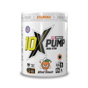 10X PUMP Stim free Pre-Workout 50 Scoops - 600g
