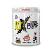 10X PUMP Stim free Pre-Workout 50 Scoops - 600g
