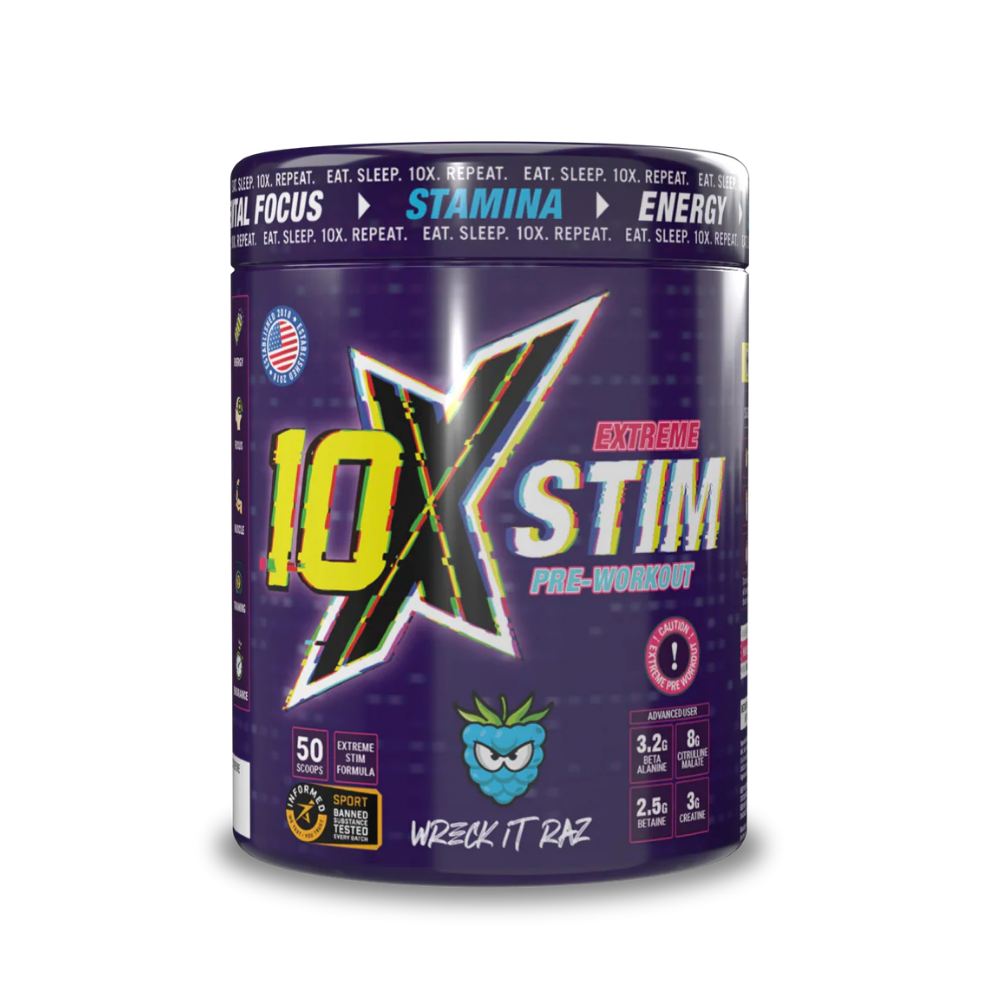 10X STIM Pre-Workout - 600g