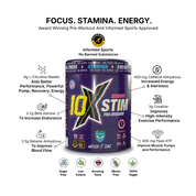 10X STIM Pre-Workout - 600g