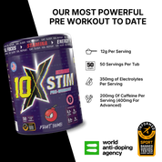 10X STIM Pre-Workout - 600g
