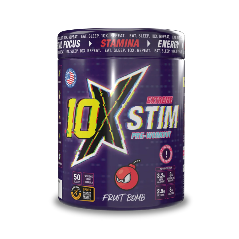 10X STIM Pre-Workout - 600g