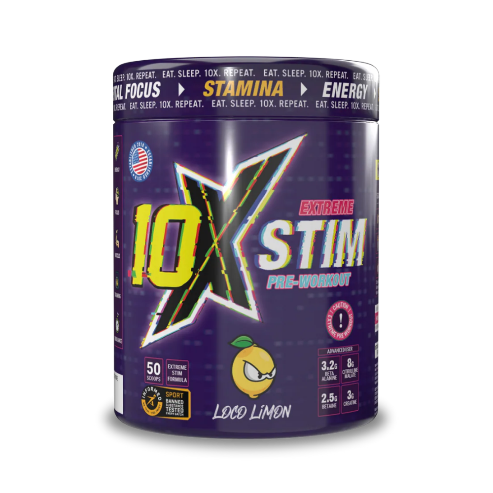 10X STIM Pre-Workout - 600g