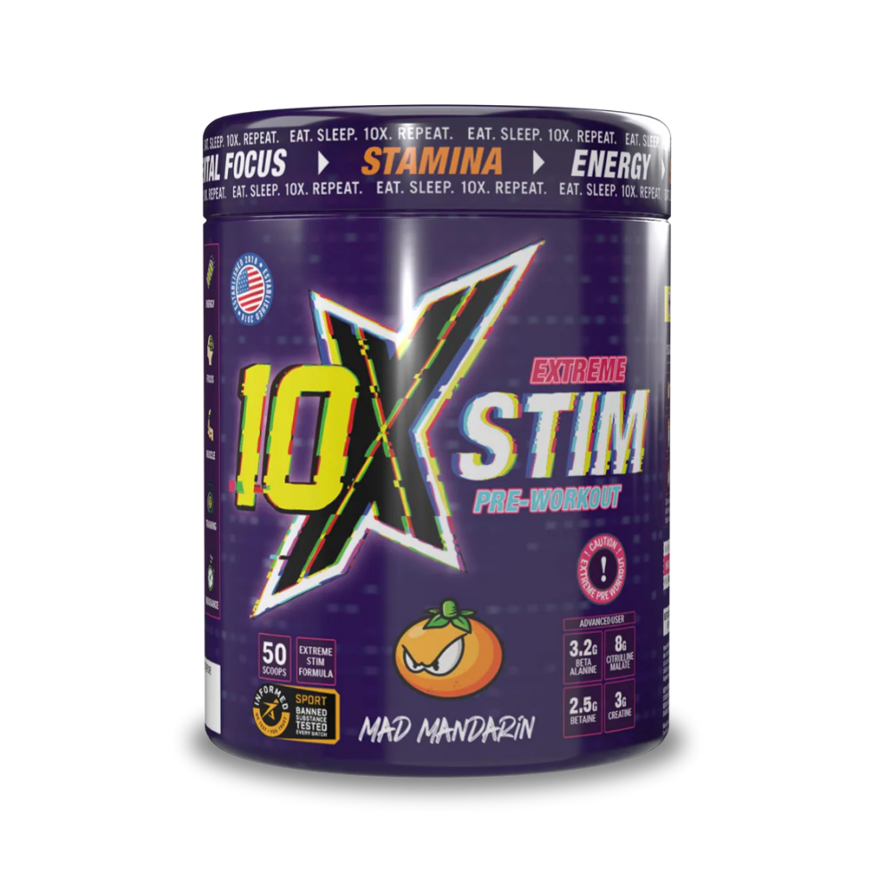 10X STIM Pre-Workout - 600g