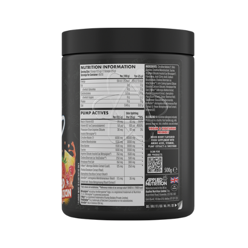 ABE Pump - 500g Pre-Workout - Applied Nutrition