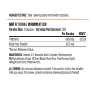Applied Nutrition Vitamin C - 1000mg - 60 caps