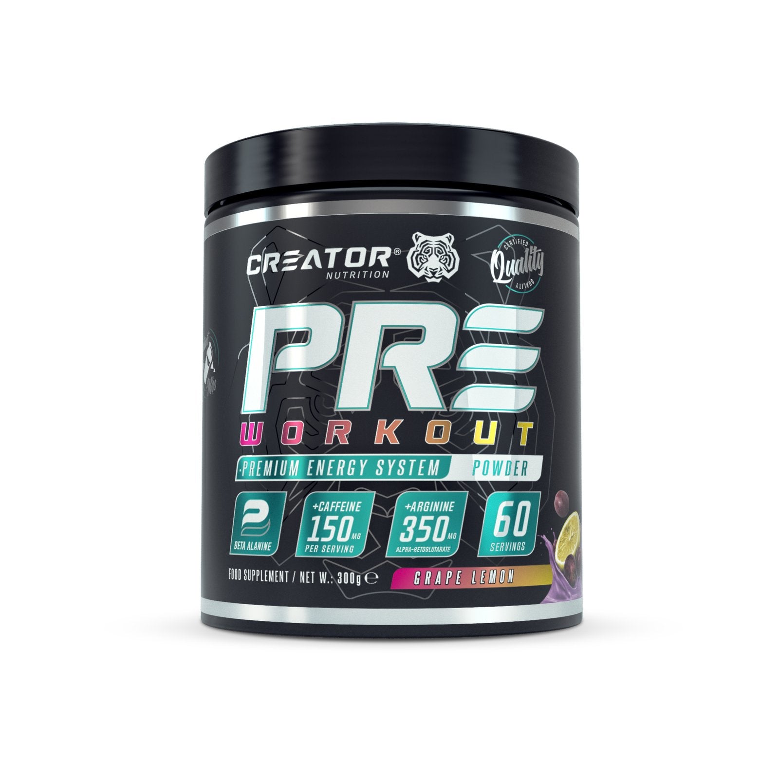 CREATOR Nutrition PREworkout 300g