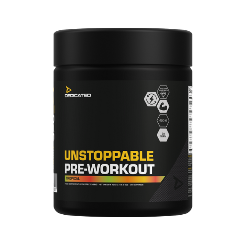 Pre-Workout Unstoppable - 420g - Dedicated Nutrition